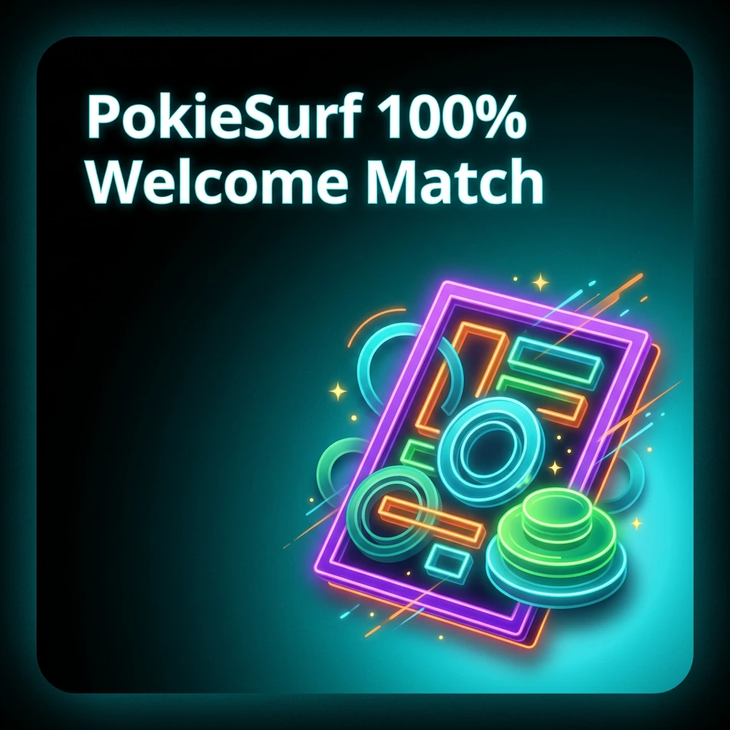 PokieSurf 100% Welcome Match PokieSurf 100% Welcome Match